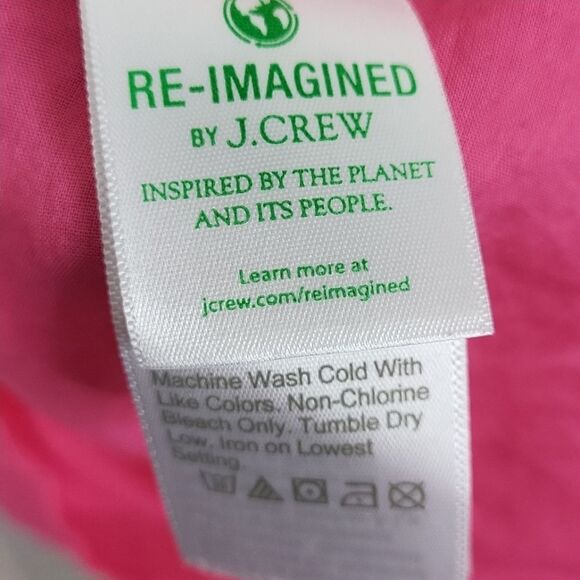 J.Crew breezy cotton pink dress. Size XS - Picture 7 of 8